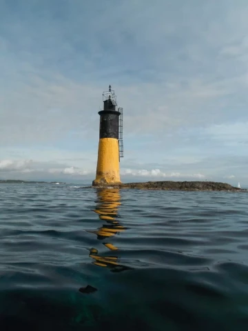 la Jeaune Garde, vue du kayak